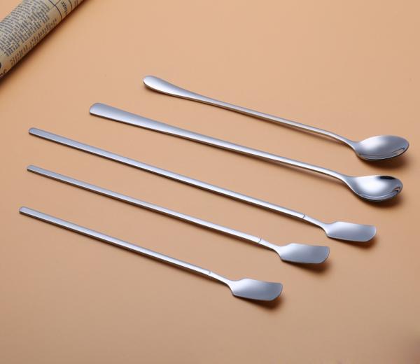 Long Handle Iced Tea Spoon,Coffee Spoon Ice Cream Stainless Steel