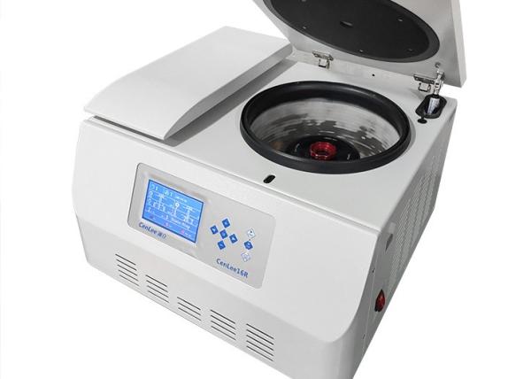 600ml 99h59m59s Refrigerated Benchtop Centrifuge Aluminum Fixed Angle Rotor