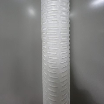 PTFE Membrane Filter Cartridge with Hydrophobic and Hydrophilic PTFE Membrane for Corrosion Resistant Filtration