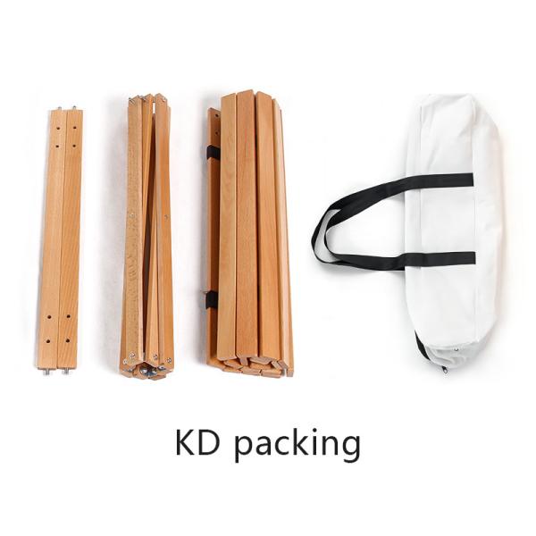 Adjustable 33cm 47cm Portable Camping Table 60x60cm Square