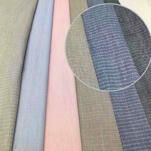 111gsm Cotton Yarn Dyed Woven Fabric