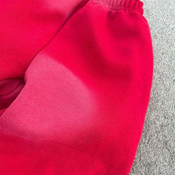 Servicio OEM Sol desvanecido Rojo Acido Lavar Hoodie Hombres Hoodie de gran tamaño Anti Pilling