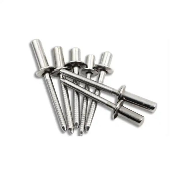 GB12615 enclosed flat round head core pulling rivets