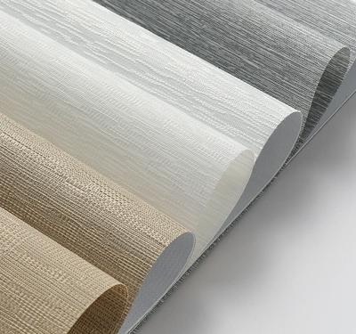 100% Blackout 380GSM 3M Width Flame Retardant UV Proof Waterproof Polyester Roller Blinds Fabric