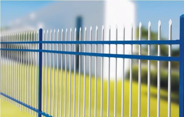 Powder Coated Hot Dipped Galvanized Zinc Fences And Post for School Playground