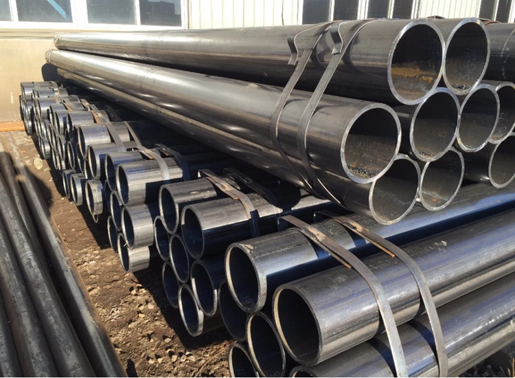 Cold-Drawn BS 1387 DIN 1626 Seamless ERW Steel Tube Thin Wall Pipe for Construction
