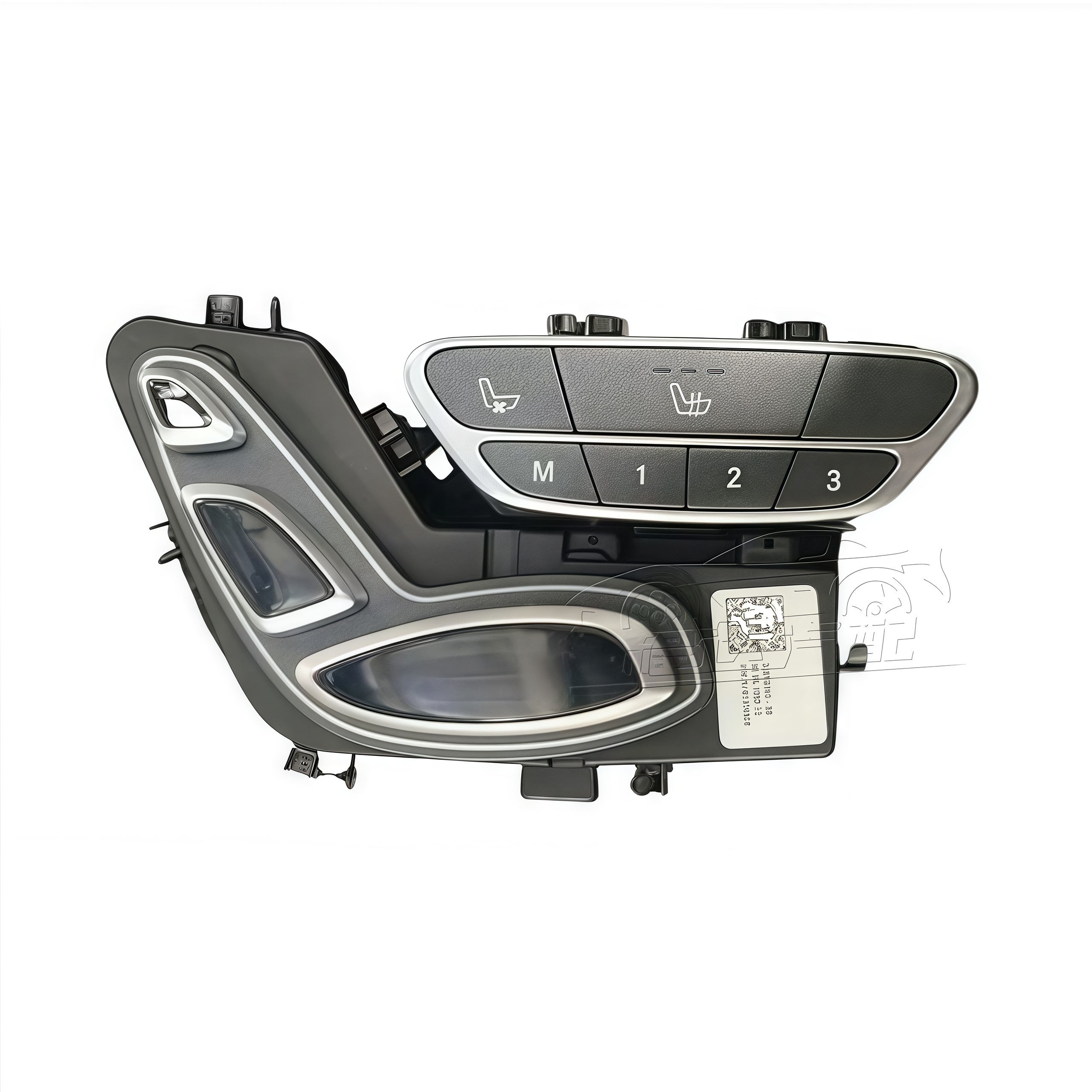 Used Front Left Hand Door Switch for Mercedes Benz Maybach W222 S400 S500 S480 S580 S680 Memory Seat Adjustment Switch