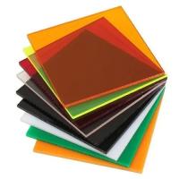 Couleur verte de prix de gros adaptée les pieds aux besoins du client acryliques de la feuille 8x4 de fonte en plastique 1220x2440mm 10mm 12mm