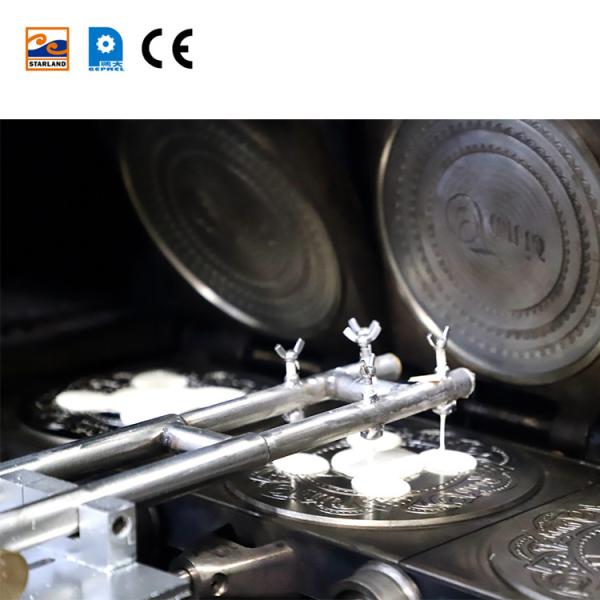 Gas Powered Wafer Biscuit Production Line With Automatic Function PLC Control System