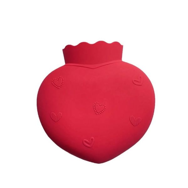 500 мл Мягкая удобная силиконовая бутылка с горячей водой с винтовой крышкой Противопроницаемая сумка для облегчения боли Талия спина Шея, плечи