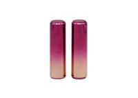 Tubo recarregável do bálsamo de bordo de Rose Red Plastic Snap On 3.5g do inclinação