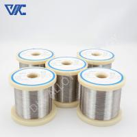 Cables de resistencia eléctrica de aleación de nichromo brillante blando Cr20Ni80 Cr15Ni60 para calefacción de hornos