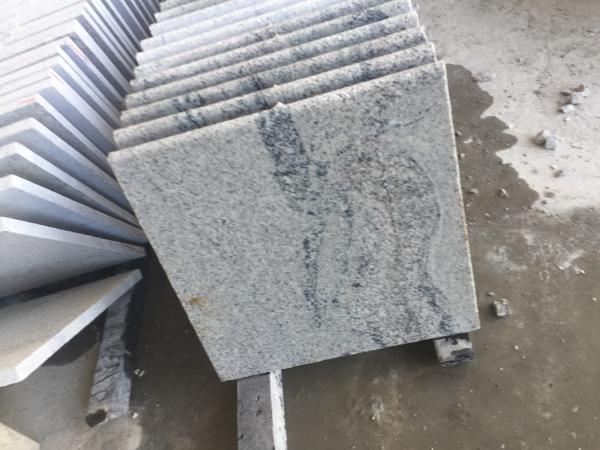 Viscount White Vein Light Grey Grey Granite Bathroom Tiles For Swimming Poor