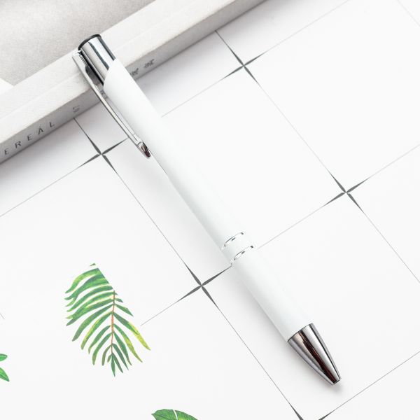 Персонализированная шариковая ручка пользовательский логотип рекламный подарок черный чернила канцелярские принадлежности