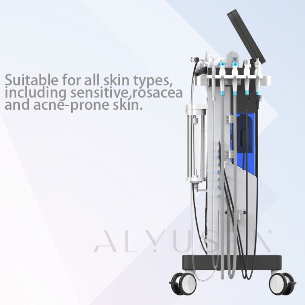 Корка Aqua заботы кожи машины Microdermabrasion красоты H202 гидро очищая 8 в 1