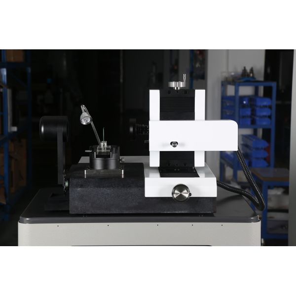 Ranger 600 Tool Inspection System with 5MP HD Camera and 8-Segment LED Ring Light for Flat End Milling Cutters