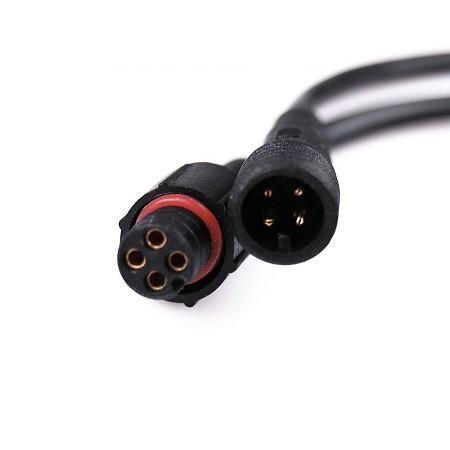 North America Market Waterproof Electric Plug Connector 2 Pin 4 Pin 6 Pin Male Female