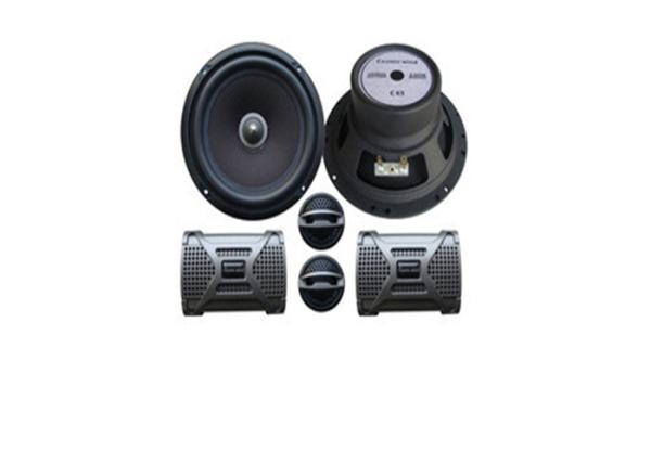 120 Watt 6.5 Inch Magic Voice Component Car Speaker Two Frequency High Grade