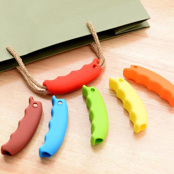 Silicone bag lifting device plastic button carrying device  9*2.3*2.5mm logo customized
