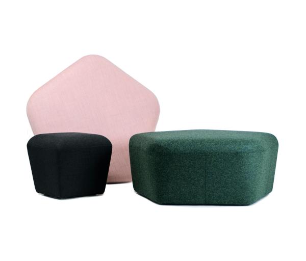 Colorful Corner Commercial Booth Sofa Seating For Hotel Lobby / Shopping Mall