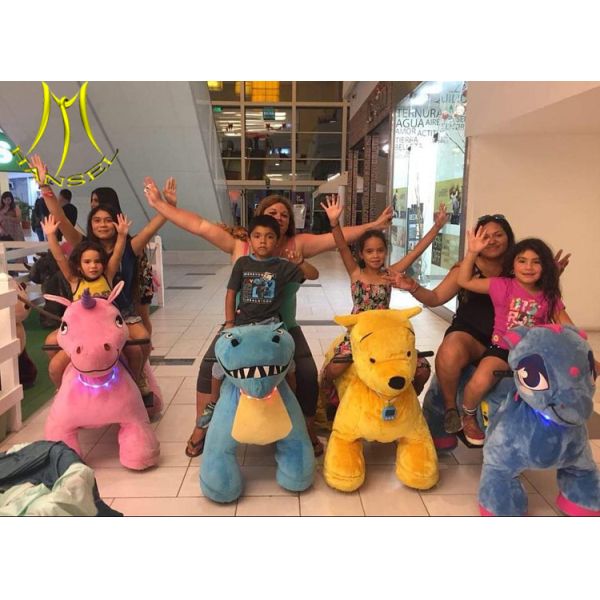 Hansel hot wholesale indoor motorized electric scooter driving car animals