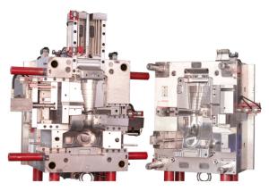 0.02mm Tolerance 2 Cavity PA66 GF30 Plastic Auto Parts Mould