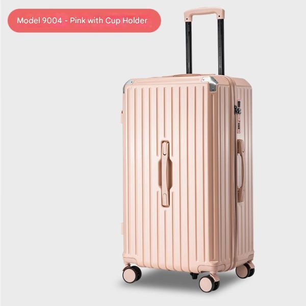 9004 High-grade aluminum alloy pull rod,TSA Lock ultra-smooth five-wheeled luggage