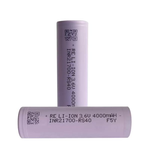 Reliance RS40 3.6V 4000mAh Li-ion Cell 70A High Discharge Fast Charge 14A for Power Tools Drones