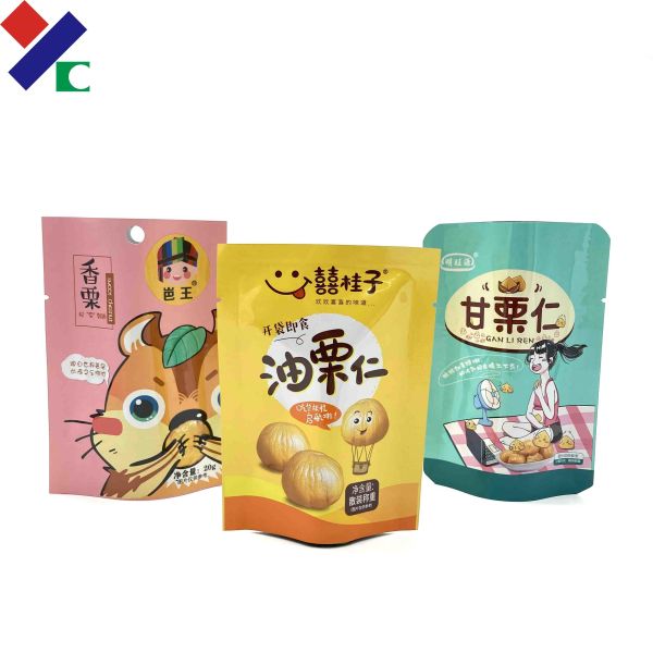 Plastic Zipper Retort Pouch Packaging Smell Proof Moisture Proof Resealable Mylar Bags