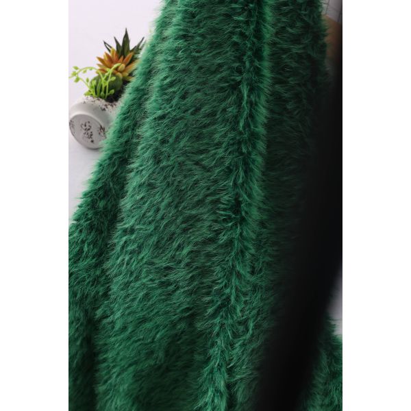 Eco-friendly 100% Polyester Fabric 20mm Plush Thick Faux Fur Lifelike Little Mink Fabric for Clothing Women's Clothing Bag Shoes