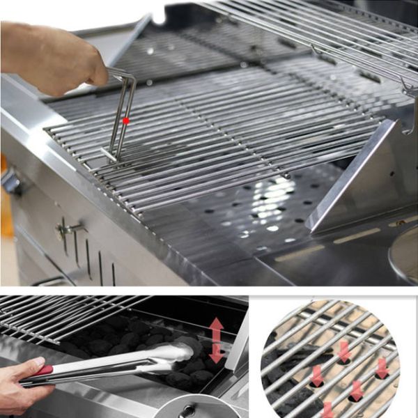 Сверхмощный гриль 650MM Kitchenaid БАРБЕКЮ газа AGA 201ss построенное в барбекю