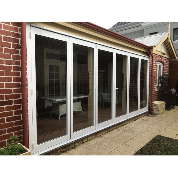 Внутри / наружу Алюминиевые складные двери 1,0 мм - 2,0 мм с одиночным / двойным