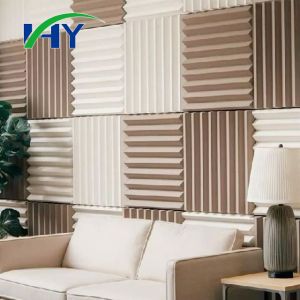 Custom Groove PET Acoustic Panels For Lecture Theater Walls