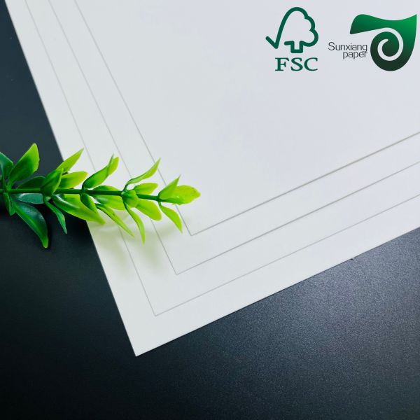 FSC 200gsm Virgin White Kraft Paper Rolls 24