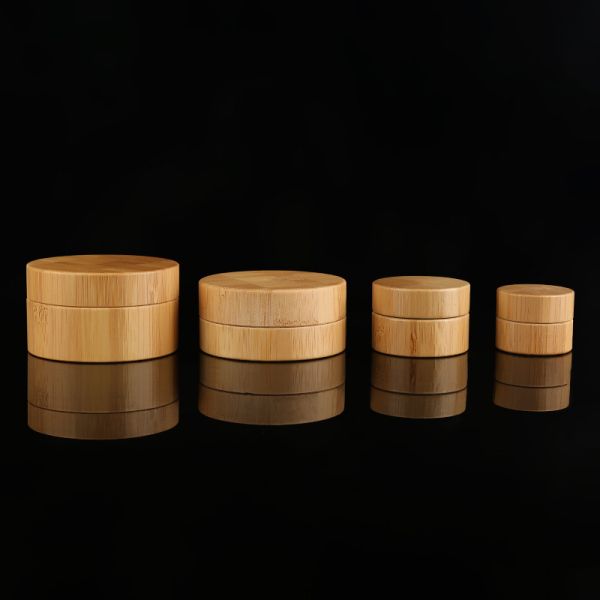 Silkscreen 30g Plastic Covering Wooden Cosmetic Containers