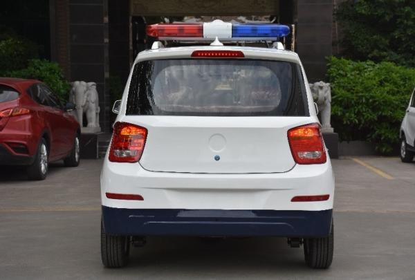 Modern 72V 3.5KW Electric Patrol Car , Closed Smart Security Patrolling Vehicles