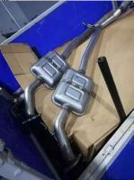 Geely Binyueのステンレス鋼の銀のフロントサフラーは,エンジンの排気ノイズ削減に使用されています