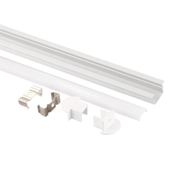 Recessed In Wall Kitchen Light Plaster In Led Aluminium Profile Decorative