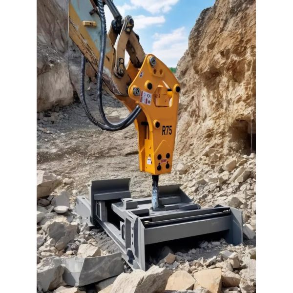 OEM Skid Steer Rock Breaker Fully Hydraulic Jack Hammer For Backhoe Construction Machinery Excavator