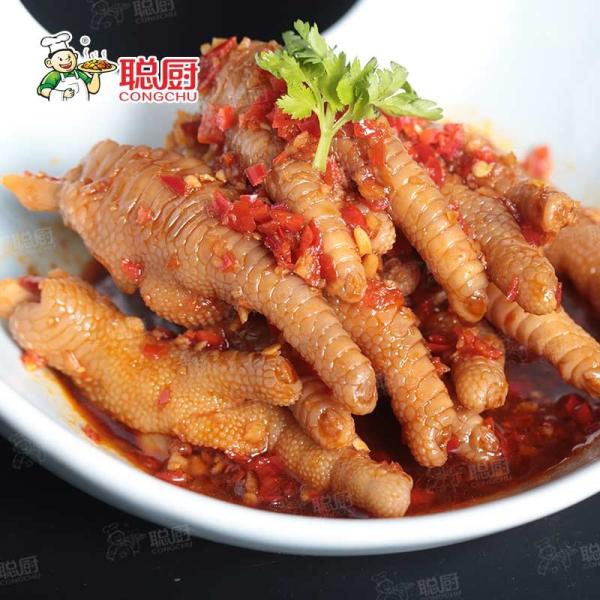 Custom Ready To Eat Packaged Food ISO Chinese Spicy Chicken Feet