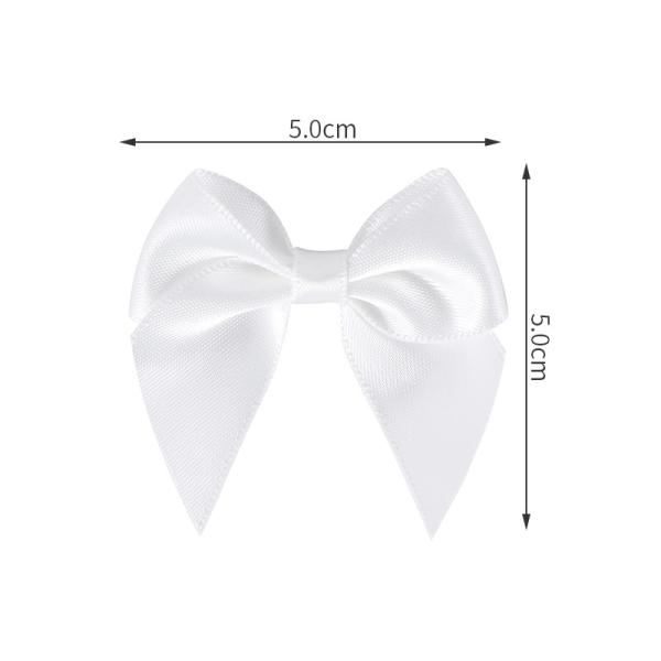 Custom Handmade Garment Accessory Small Satin Ribbon Bow for Underwear Decoration