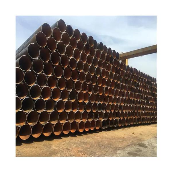 Q235 Q345 Tubos de aço carbono e aço galvanizado em espiral
