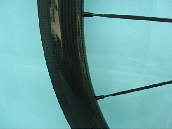 Ultra Light 50mm Carbon Fiber Wheels For road bik  23mm Width Clincher/tubular wheelset
