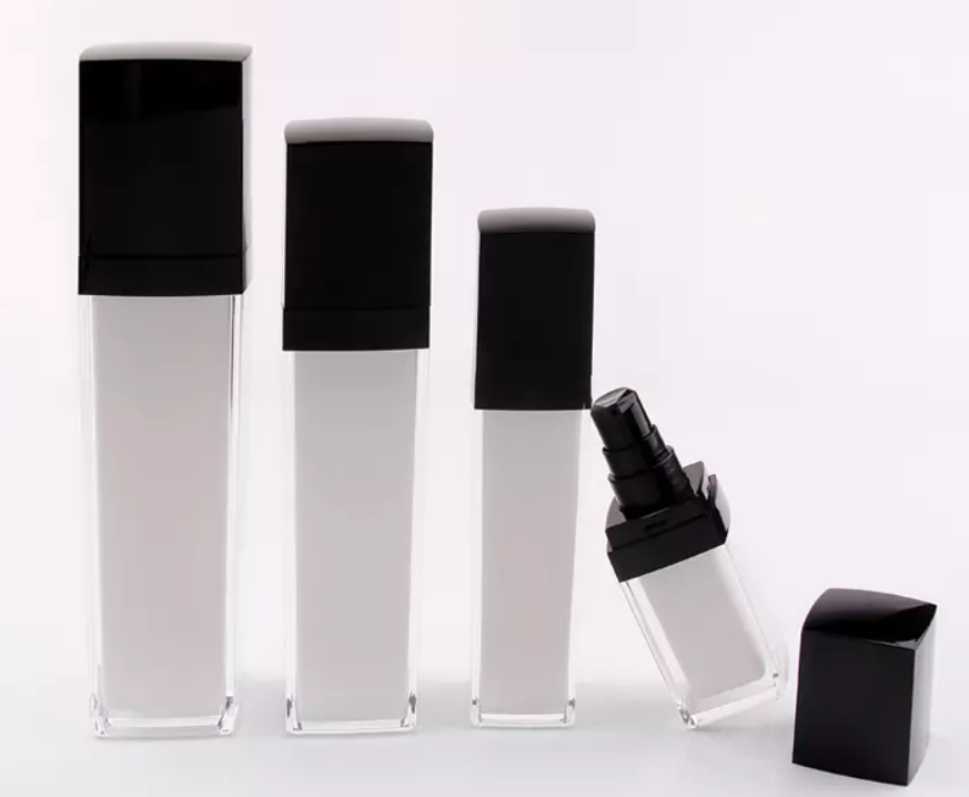 47*47*192mm 140ml Acrylic Dispenser Bottles