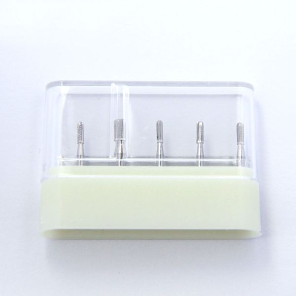 19mm Dental Carbide Bur In Dentistry FG Round Cylinder Cross Cut Head