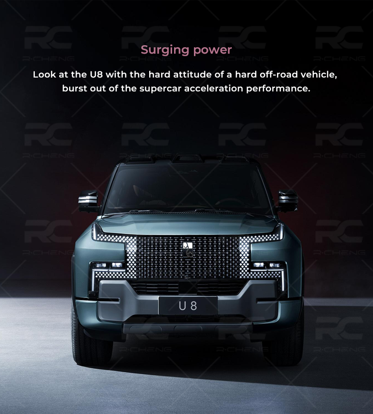 High End Luxury Hybrid Car New Byd Yangwang U8 2023 Smart Off-road Vehicle Flagship