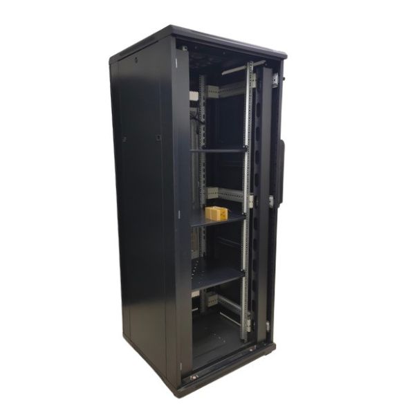 27U Network Cabinet Server Rack With Cooling Fans for Data Center 2023 Optimal Choice