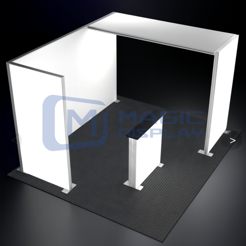 Aluminum Alloy SEG Light Box 10x10ft Trade Show Display Booth Stand