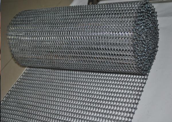 Balanced 304 Stainless Steel Mesh Conveyor Belt With High Temperature Resistant