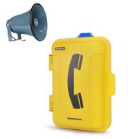 Cobertura frontal protetora Telefone de fala alta Full Duplex Talk On Handset